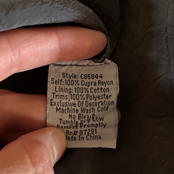 Johnny Was Embroidered Shirt Dress - Picture 8 of 8